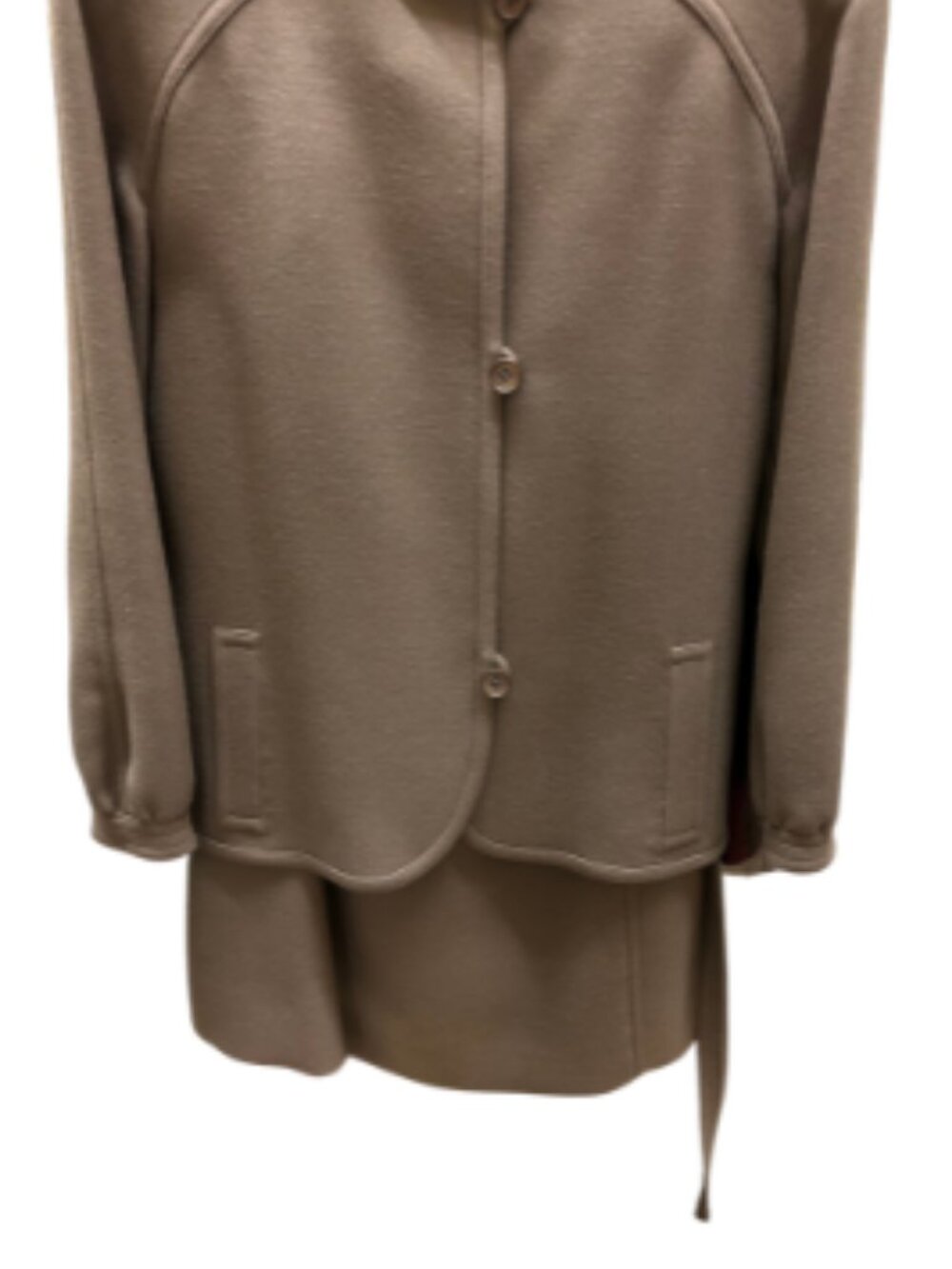 Givenchy Life 90s 100% Wool, Old Skirt Suit Setup - Picture 2 of 5